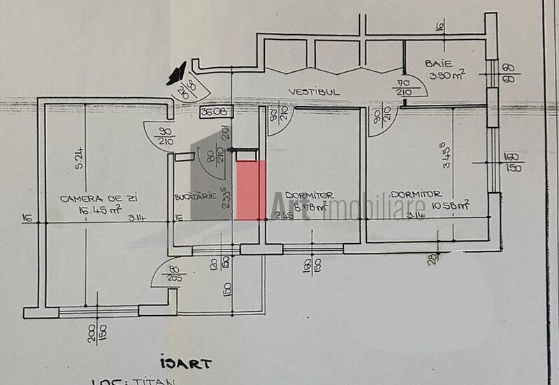 Titan, Salajan, apartament 3 camere